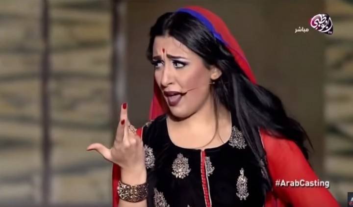 بالفيديو المغربية التي سحرت العرب بجمالها و رقصها الهندي الساحر