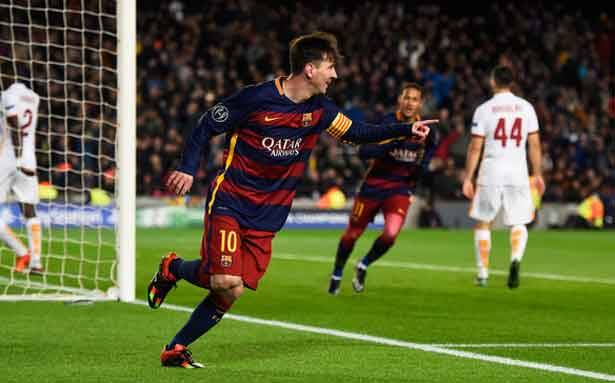 دوري أبطال أوروبا في كرة القدم : برشلونة وبايرن ميونيخ يسحقان روما (6-1) وأولمبياكوس (4-0)