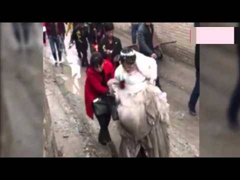 فيديو: عروس تتعرض إلى أسوأ كابوس في حفل زفافها