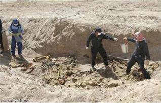 العثور على مقبرة جماعية مفخخة في سنجار تضم رفات 110 إيزيديين