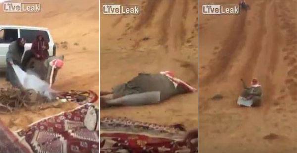 تزلج سعودي على الرمال ينتهي بكارثة .. فيديو