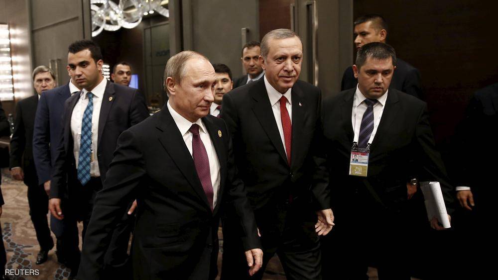 أردوغان يطلب لقاء بوتن في باريس