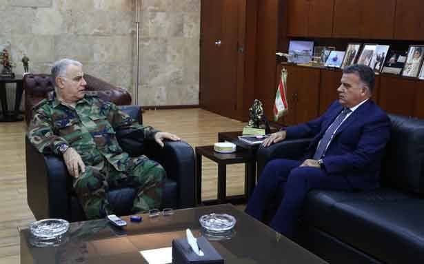 ابراهيم بحث مع سلام
وقهوجي التطورات الأمنيّة