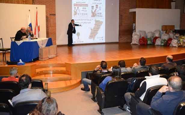لقاء تشاوري لبلديات قضاء بعبدا
حول الحلول المستدامة لأزمة النفايات