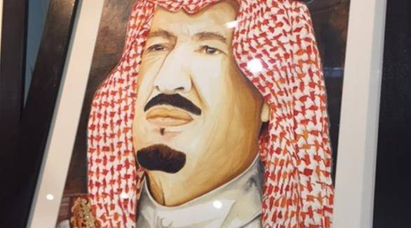 بالصور: سعودية ترسم وجوه حكام بلادها بـ 