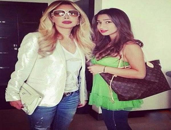 بالصور : نوال الزغبي تحتفل بعيد ميلاد تيا