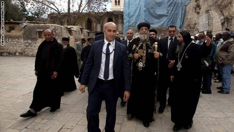 الكنيسة القبطية: البابا تواضروس دخل القدس بالتنسيق مع السلطة الفلسطينية وبدون تأشيرة إسرائيلية