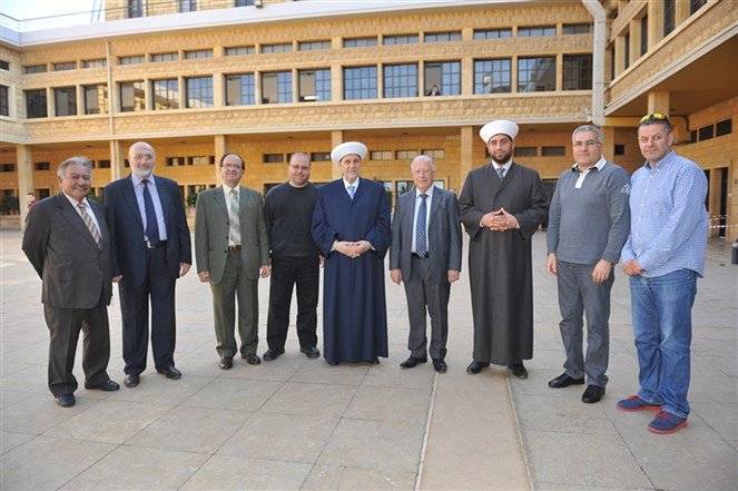 مفتي طرابلس والشمال يزور جامعة الروح القدس في الكسليك