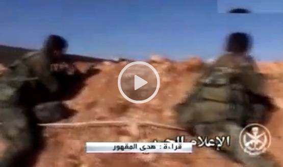 بالفيديو : مقتل 50 من النصرة واحرار الشام في العزيزية بريف حلب