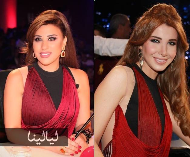 نجوى كرم تظهر بنفس فستان نانسي عجرم فمن الأجمل؟!