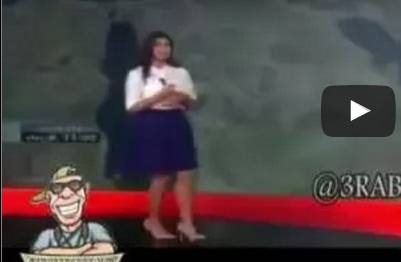 شاهد بالفيديو.. لحظة محرجة جدا لسقوط مذيعة "العربية" على الهواء!