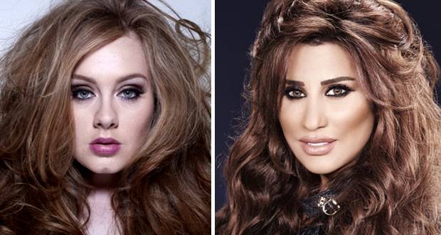 بالفيديو- نجوى كرم تلقن أديل درسا