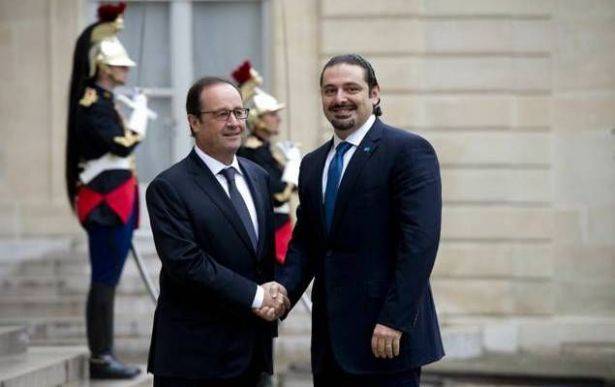 الرئيس الحريري يقابل هولاند غداً ويعلن ترشيح فرنجيه