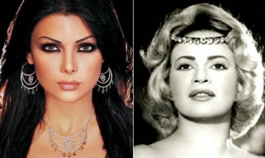 لن تصدقوا كيف قلّدت هيفا وهبي هند رستم...شاهد بالفيديو