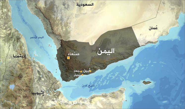 مسلحو القاعدة ينتشرون بمدينة جعار جنوبي اليمن