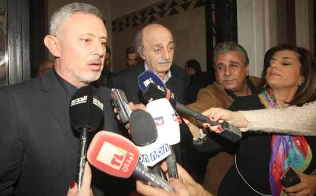 فرنجية زار جنبلاط : الحريري صادق في ترشيحي ونحن وعون واحد