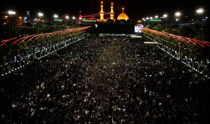 طوفان هائج يجتاح كربلاء، شاهد الحصيلة !!