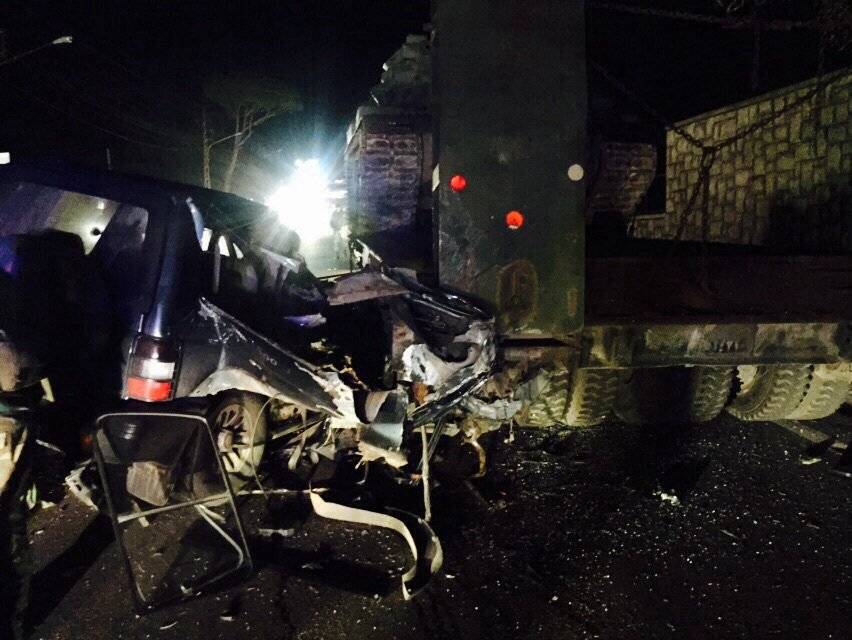 بالصورة: حادث سير مروّع على أوتوستراد عجلتون