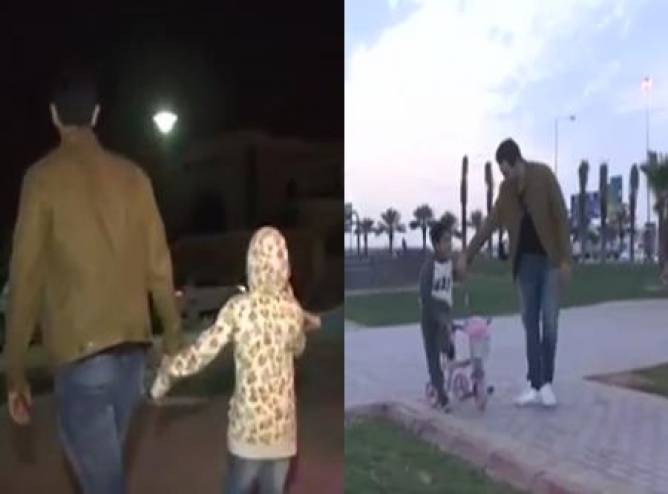 بالفيديو- إعلامي يخطف الأطفال