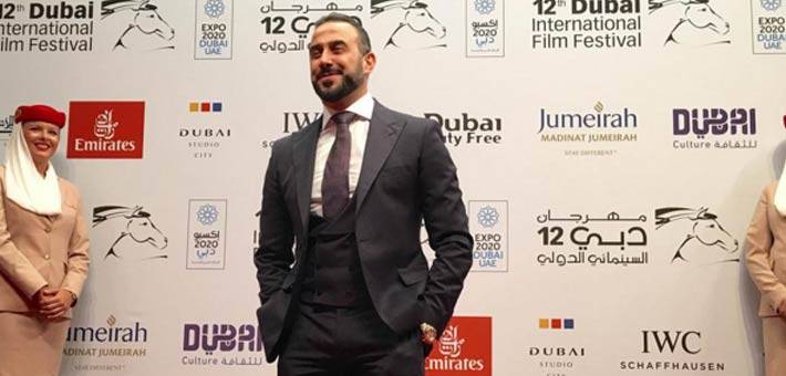 بالصور- من رمى هاتف قصي خولي أرضا في مهرجان دبي السينمائي؟؟