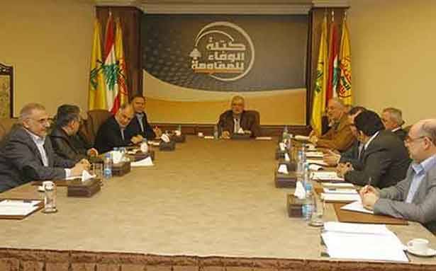 «الوفاء للمقاومة»: لاستمرار الجهود وإنجاز الاستحقاق الرئاسي
مواقف بعض الأنظمة لا تخفي تورّطها في دعم الإرهاب