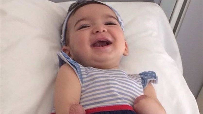 بالصورة: لأن الحياة أقوى... إيلا طنوس تقف على رجليها