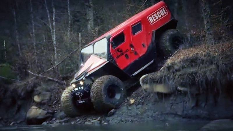 بالفيديو ..  Ghe-o Rescue  عربة انقاذ خارقة من انتاج رومانيا