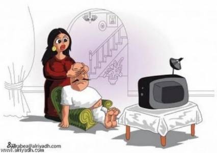 لهذا السبب ..لا تطلبي من زوجك أن يكف النظر إلي النساء..!