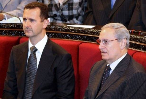 فاروق الشرع يرجو من الأسد الأمن والأمان