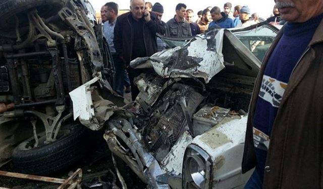 جرحى في حادث سير مروع في بخعون - الضنية