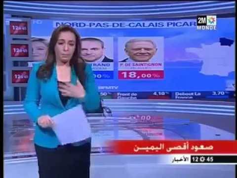 بالفيديو: اختناق مذيعة عربية لحظة تقديمها نشرة الأخبار