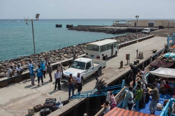 تجاوز عدد اللاجئين المسجلين في جيبوتي منذ بداية الأزمة في اليمن 6,048 شخص