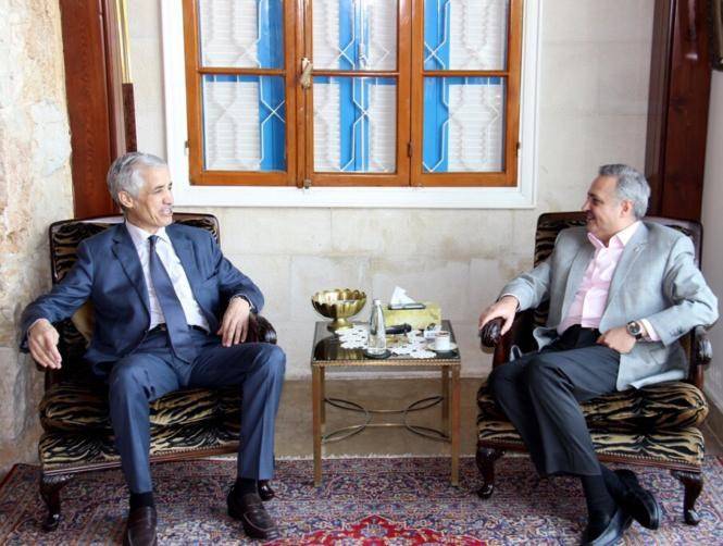 أرسلان استقبل سفيري الجزائر واليابان ومحافظ بعلبك