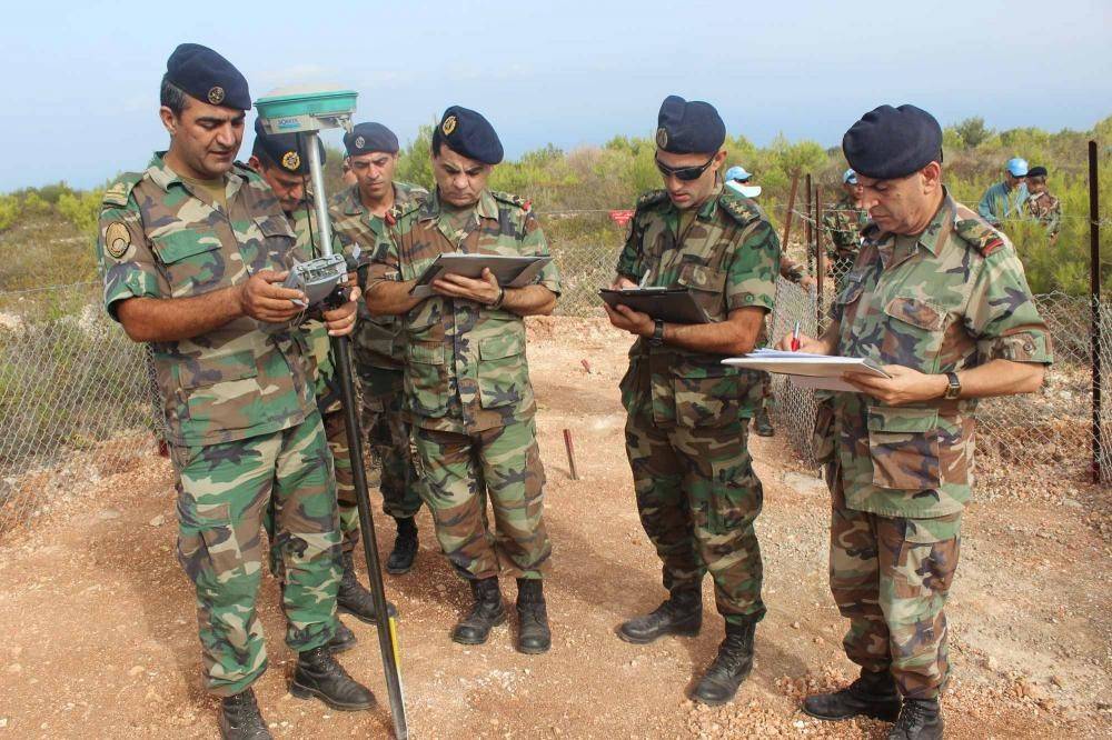 الجيش: التحقق من 228 نقطة على الخط الأزرق بكفركلا