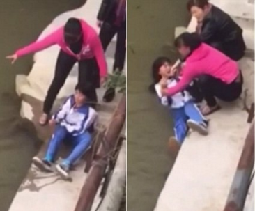 هدّدت برمي ابنتها في النهر.. والسبب؟