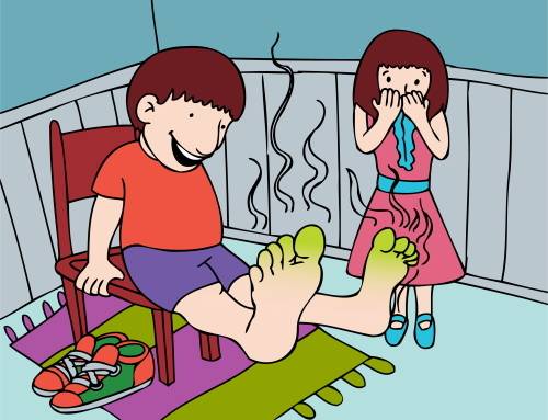 طرق التخلص من رائحة القدم الكريهة