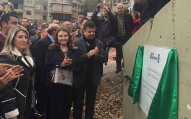 مُبادرة «عيش لبنان» دشنت
مشروع مياه  في عين التينة ــ الضنية