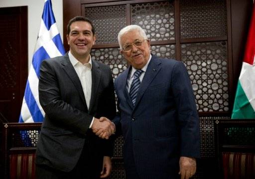 اليونان ستعترف بدولة فلسطين