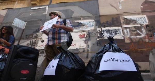 ناشطو الحراك المدني بدأوا بالتوافد الى رياض الصلح