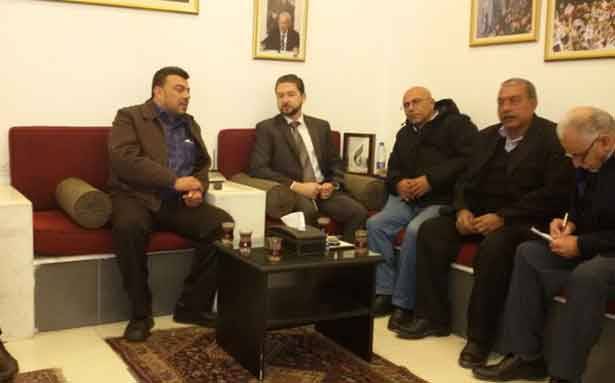 كرامي التقى وفداً فلسطينياً :
لعقد مُؤتمر حول فلسطين والقدس