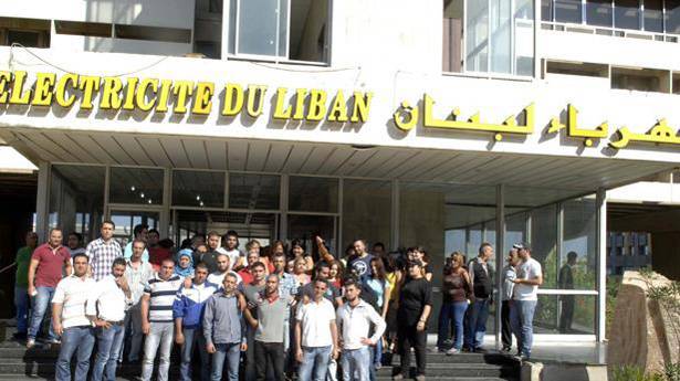 دعوة نقابة عمال كهرباء لبنان للاضراب