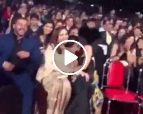 بالفيديو- موقف محرج لـ "سلمان خان" أمام الجمهور!