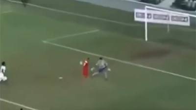 بالفيديو.. هدف خرافي للاعب برازيلي باستخدام مهارة "قوس قزح"