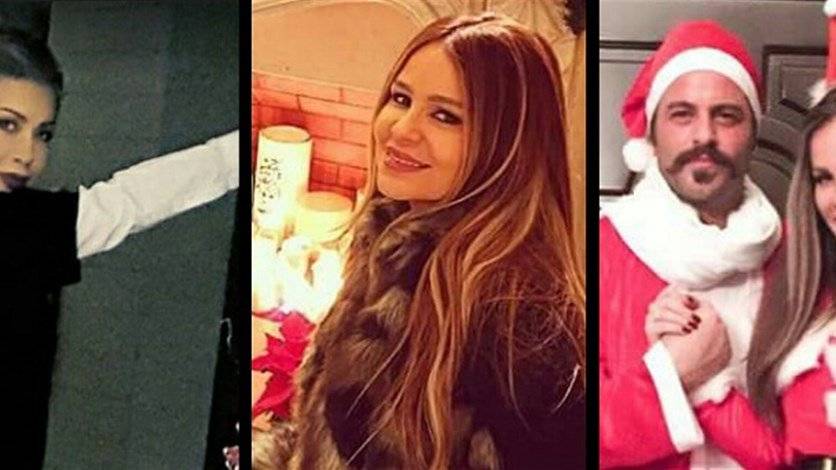 بالصور: هكذا احتفل النجوم بعيد الميلاد