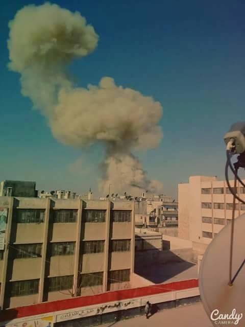 بالصور.. تفجيران انتحاريان يهزان حمص