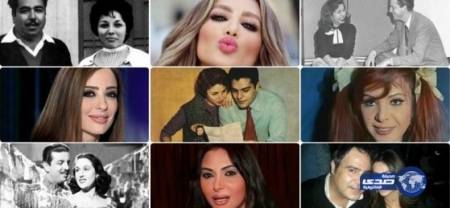 بالصور: مشاهير عرب لم تفرقهم الديانة عن نصفهم الثاني...