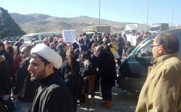 مناصرو يعقوب زاروا دارته وقطعوا طريق
ضهر البيدر محتجّين على اعتقاله «التعسّفي»
