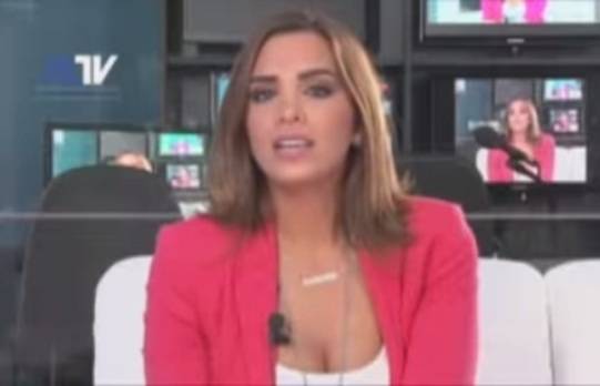 بالفيديو: مذيعة لبنانية تتحدث عن مخاطر المخدرات...شاهد ماذا حدث معها !!!