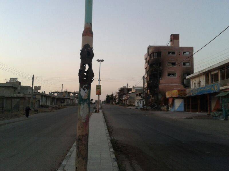 الجيش السوري يسيطر على الساحة الرئيسية لمدينة الشيخ مسكين بدرعا