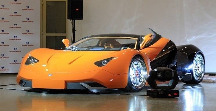 طرح سيارة " Marussia " الروسية الخارقة في مزاد علني